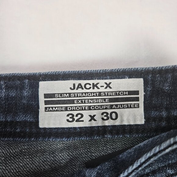 Buffalo David Bitton Jeans Men's 32X30 Jack-X Slim Straight Stretch Blue - Picture 3 of 14